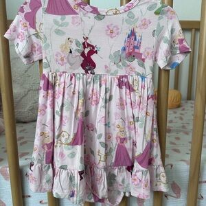 Disney by Posh Peanut Princess Aurora Twirl Bodysuit Dress